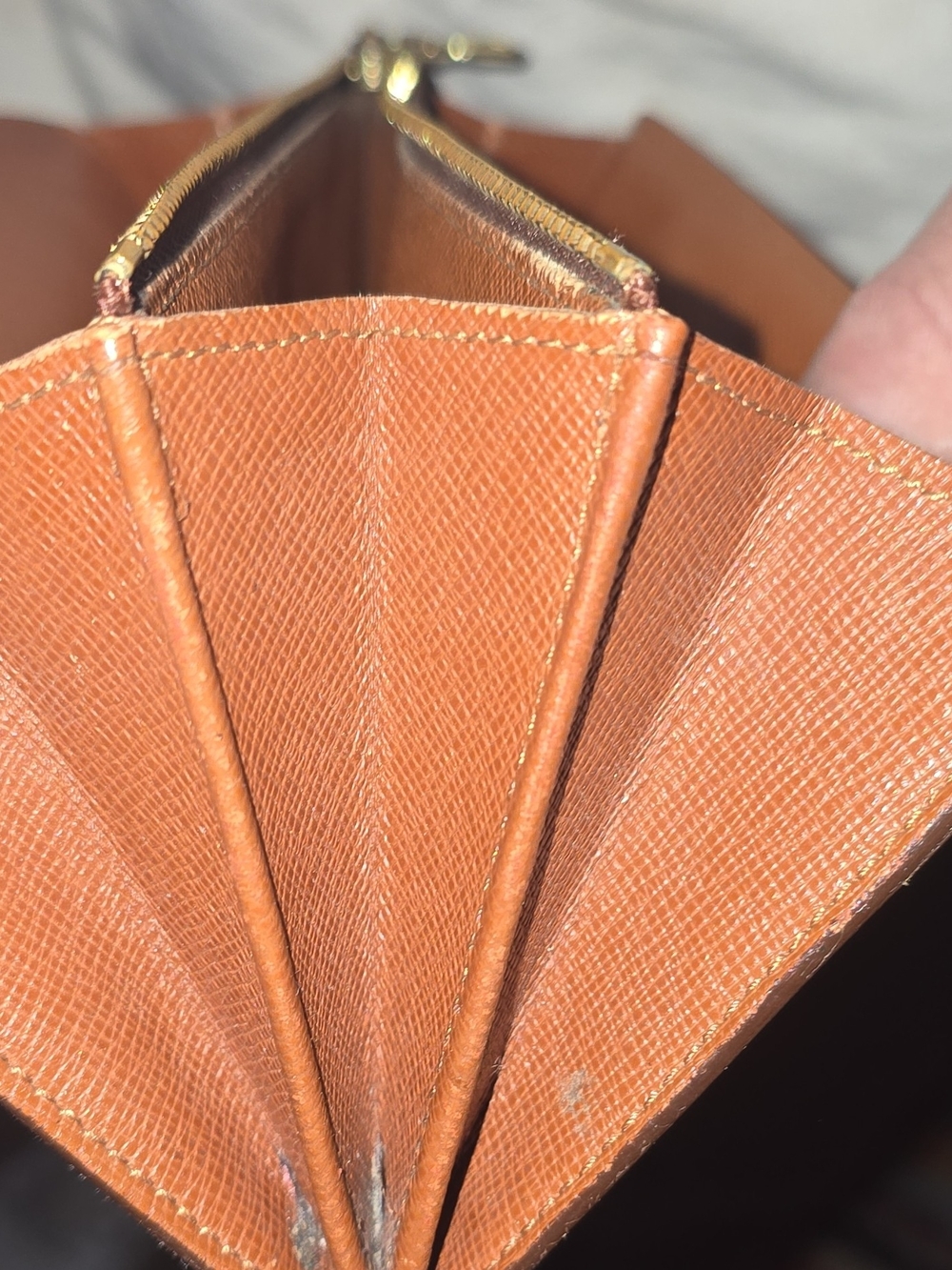 Louis Vuitton Monogram Long Wallet Sarah Zipper Credit Card - Picture 15 of 16
